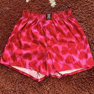 Savage x Fenty heart boxers NWOT